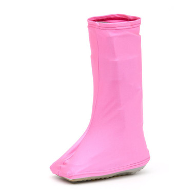 pink boot covers