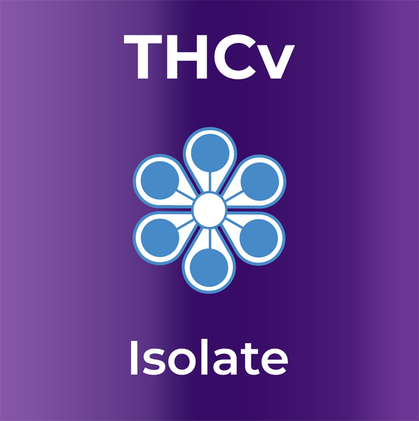 Ultra Premium Isolates THCv bottle label Ultra Premium Isolates THCv bottle label