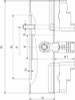 TMX 12 4 Jaw Independent Manual Chuck Plain Back Front Mount 3-855-1200P