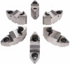 TMX Hard Top Jaws for 10 6 Jaw Scroll Chuck, 6 Piece Set, 3-883-610P