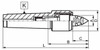 TMX 2 MT Slim Casing Live Center Extended Spindle 3-561-002P