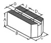 1.5mm x 60° Soft Top Jaws for 6 Power Chuck, Pointed, Steel, PK3, KT 6250P