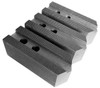 1.5mm x 60° Soft Top Jaws for 6 Power Chuck, Pointed, Steel, PK3, KT 6300P