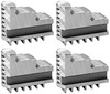 Bison Hard Solid ID Master Jaws for 5 Scroll Chuck, 4pc, 7-881-405