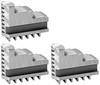 Bison Hard Solid ID Master Jaws for 16 Scroll Chuck, 3pc, 7-881-316