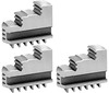 Bison Hard Solid OD Master Jaws for 4 Scroll Chuck, 3pc, 7-880-304
