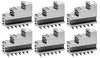 Bison Hard Solid OD Master Jaws for 8 Scroll Chuck, 6pc, 7-880-608