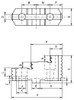 Bison Hard Top Jaws for 12 Scroll Chuck, 6pc, 7-883-612