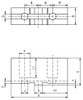 Bison Soft Top Jaw for 10" Scroll Chuck, 1pc, 7-884-212