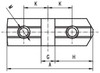 Bison Hard Master Jaws for 8 Scroll Chuck, 4pc, 7-885-408 