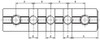 Bison Hard Master Jaws for 25 Scroll Chuck, 6pc, 7-885-625