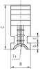 Bison Hard Solid Master Jaw for 8 Independent Chuck, 1pc, 7-890-1080