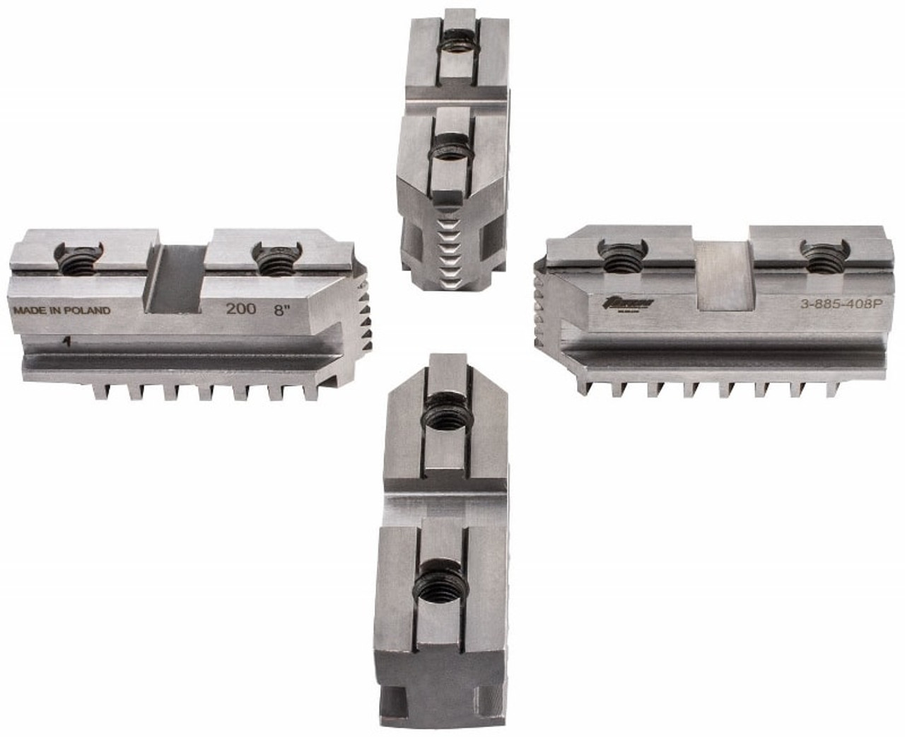 Tmx Hard Master Jaws For 12 Scroll Chuck 4 Piece Set 3 885 Tmx Hard Master Jaws For 12 Scroll Chuck 4 Piece Set 3 885