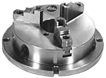 Pratt Burnerd 10" 3 Jaw Super Thin Low Profile Round Stationary Chuck Flange Mount NBK10