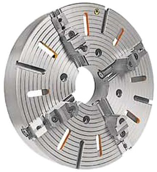 Bison 25 4 Jaw Independent Manual Lathe Chuck Plain Back Spindle Mount 7-855-2500F Bison 25 4 Jaw Independent Manual Lathe Chuck Plain Back Spindle Mount 7-855-2500F