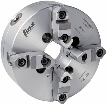 TMX 10" 4 Jaw Self Centering Manual Chuck Set Tru Plain Back 3-847-1000P TMX 10" 4 Jaw Self Centering Manual Chuck Set Tru Plain Back 3-847-1000P