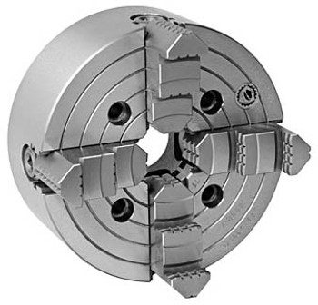 Bison 8 4 Jaw Independent Manual Chuck A2-6 Mount 7-851-0816 Bison 8 4 Jaw Independent Manual Chuck A2-6 Mount 7-851-0816