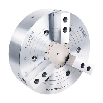 Samchully 15 3 Jaw Open Center Power Chuck Plain Back Mount HCH-15