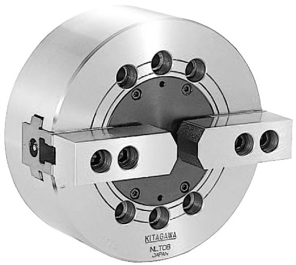 Kitagawa 8 2 Jaw Closed Center Power Chuck Plain Back NLT-08