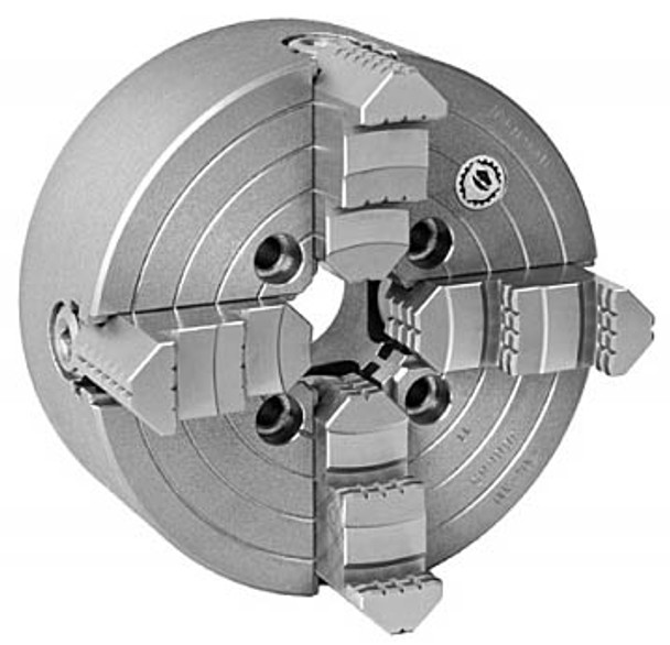 Bison 12 4 Jaw Independent Manual Chuck L-1 Mount 7-854-1243