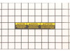 WARNING LABEL, STORAGE POSITION #0AD07F