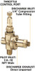 Pilot/Unloader Valve, 120/150 PSI #11633B