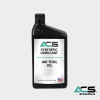 Air Compressor Sales Air Tool Oil, 1 Quart - Synthetic Lubricant for Air Tools in a black plastic bottle with a white label and black cap.