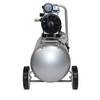 New California Air Tools Ultra Quiet, Oil-Free, Lightweight Air Compressor with Automatic Drain Valve & Aluminum Tank #116410