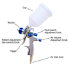33000 LVLP Spray Gun with Gravity Feed Cup #11641A