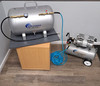 Portable Auxiliary Air Tank, 20-Gallon Steel  #116434
