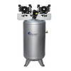New California Air Tools Powerful Ultra-Quiet & Oil-Free 80-Gallon 6.0 HP Electric Stationary Air Compressor #116657