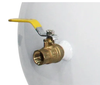 Ball Valve, 1/2" NPT Air Output #11665F