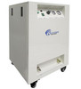 New California Air Tools Ultra-Quiet & Oil-Free 1.0 HP, 8-Gallon Air Compressor with Sound Proof Cabinet #1166B0