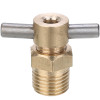 Brass Wingnut Drain Cock, 1/4" #0186A5