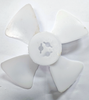 Cooling Fan, White CW 4-Blade #11675A