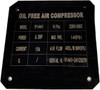 OLF-3500 Air Compressor Pump / Motor Replacement, Complete Assembly, 220V / 3-PHASE, Ultra Quiet, Oil-Free, 6.5 HP #116773