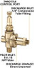 Conrader Pilot/Unloader Valve, 135 psi, model #1162EC, featuring a metallic body with adjustment knob and inlet/outlet ports.