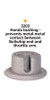 Conrader Honda Bushing, on hand product for preventing metal-metal contact between subframe and throttle arm.