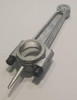 Chicago Pneumatic Connecting Rod #048AC0, metallic connector component for pneumatic tools with mounting holes and a cylindrical pin.
