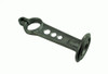 NuAir / Fini Piston / Connecting Rod, OL227 Pump, H15123TK / EC710S / F3OL197N, metal connecting rod for air compressor, industrial pump component with circular end and holes for mounting