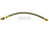S.S. Flexible Hose Assembly, 3/4" SAE Female Flare Swivel x 3/4" MPT, 3/4" OD x 21-1/2" Long #057A55