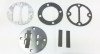 Master Tool Repair Valve Plate Assembly #05BFC4, image of various metal valve plate components and gaskets.