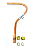 Transfer Tube with Compression Nuts, 1/2" OD #05BF98