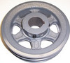 Pulley 6.4" PD x 1.375" Shaft, B-Section #01B028