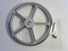 Air Compressor Pulley, Poly-V, 6.923" OD x 5/8" Bore #05AAC5