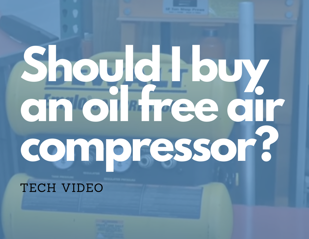 Should I buy an oil-free air compressor?