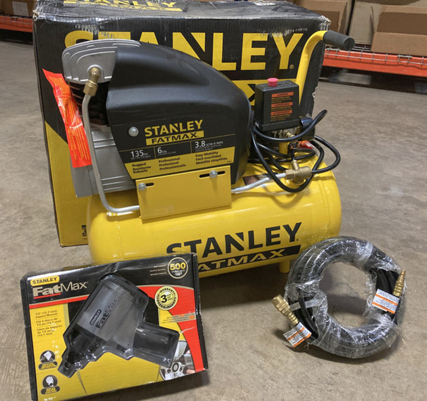 Part of the Week: Unleash Your DIY Potential with the Stanley FATMAX 6-Gallon Air Compressor Combo Kit