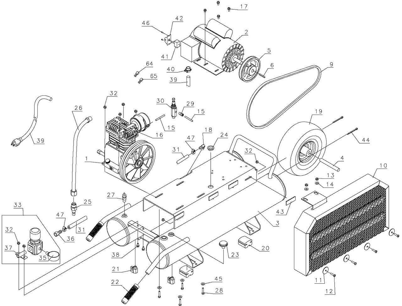 DeWalt Air Compressor Replacement Pumps