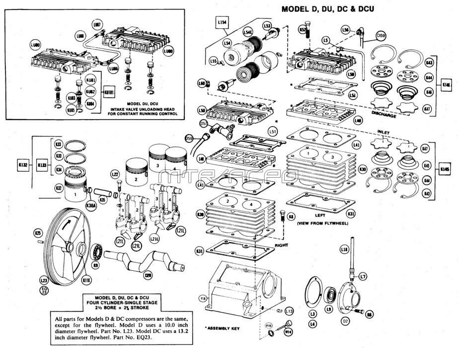Emglo Air Compressor Replacement Pumps