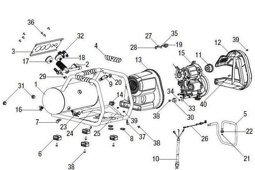Husky Air Compressor Replacement Pumps
